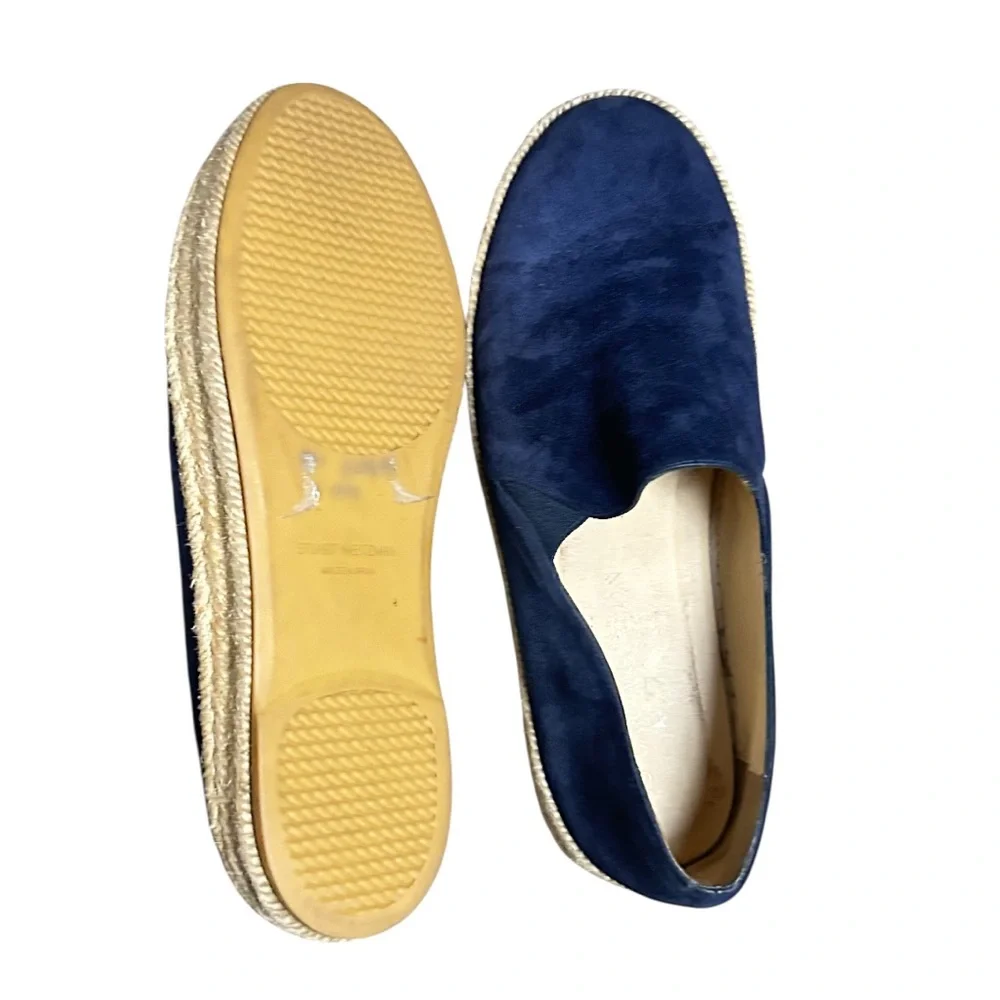 Stuart Weitzman Nugal Espadrille Flats Size Womens Size 10M Slip On